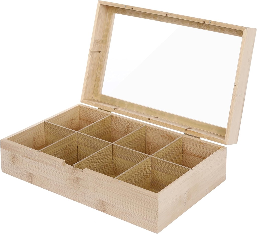 Organizador de infusiones de bambú personalizado