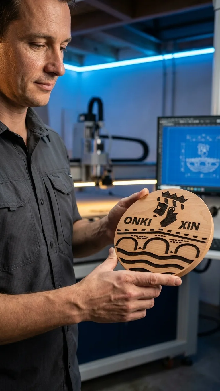 Escudo decorativo personalizado en madera - imagen adicional 2