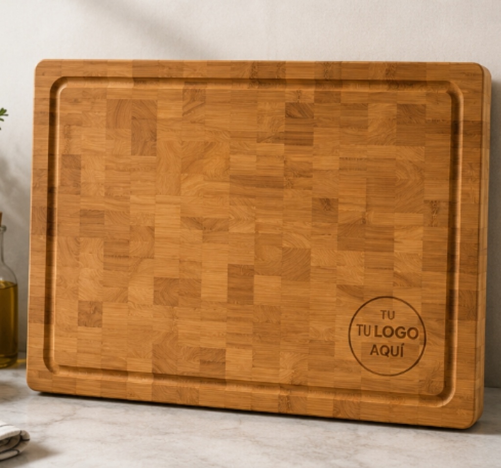Tabla de cortar premium con recogejugos