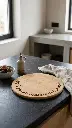 Tabla giratoria de bambú 
