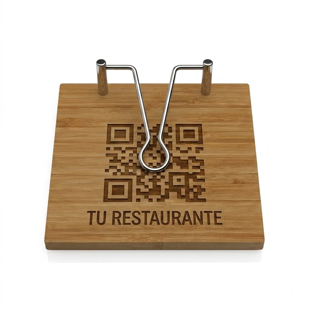 Ejemplo de servilletero personalizado para restaurante